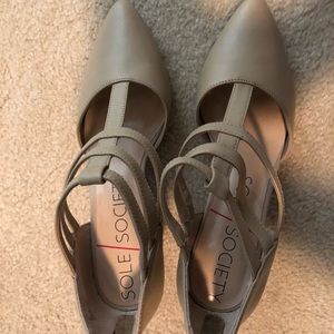 Sole society strappy heels